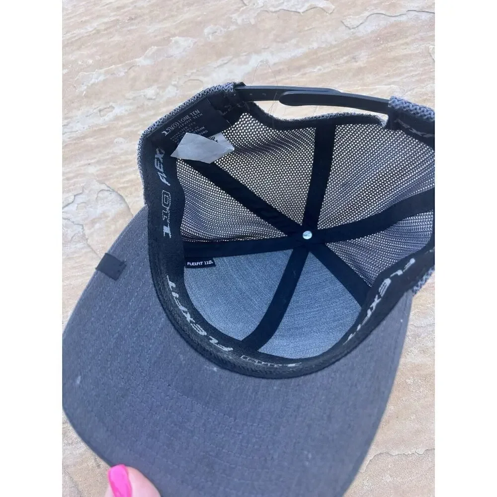 Travis Mathew Hat Mens Snapback Gray Blank Canvas Logo Gray One Size